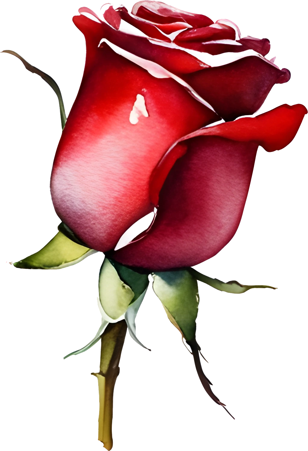 png rose free download, water color, illustration, vector_1.webp